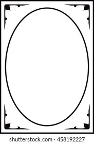 Frame border beautiful vector vintage isolated