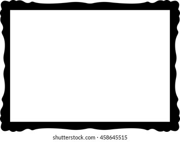 Frame border beautiful vector vintage isolated