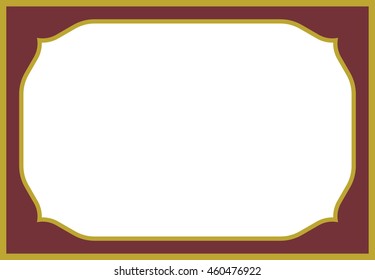 Frame border beautiful vector vintage isolated