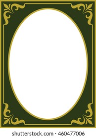 Frame border beautiful vector vintage isolated