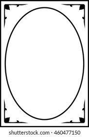 Frame border beautiful vector vintage isolated