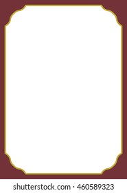 Frame border beautiful vector vintage isolated