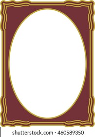 Frame border beautiful vector vintage isolated