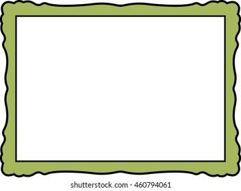 Frame border beautiful vector vintage isolated