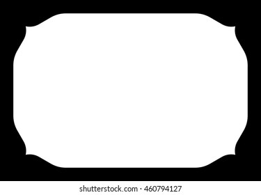 Frame border beautiful vector vintage isolated