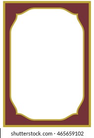 Frame border beautiful vector vintage isolated