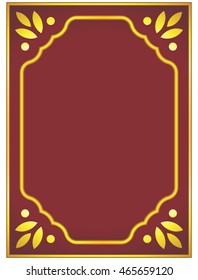 Frame border beautiful vector vintage isolated
