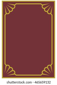 Frame border beautiful vector vintage isolated