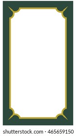 Frame border beautiful vector vintage isolated