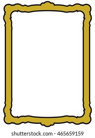 Frame border beautiful vector vintage isolated