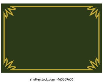 Frame border beautiful vector vintage isolated