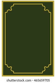 Frame border beautiful vector vintage isolated