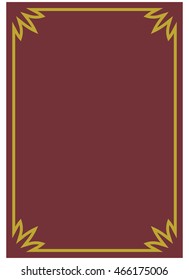 Frame border beautiful vector vintage isolated