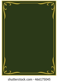 Frame border beautiful vector vintage isolated