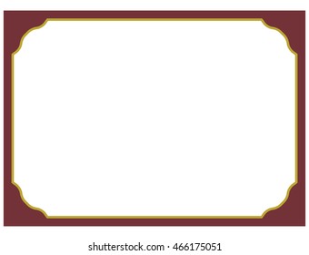 Frame border beautiful vector vintage isolated