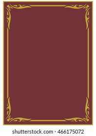 Frame border beautiful vector vintage isolated