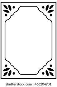 Frame border beautiful vector vintage isolated