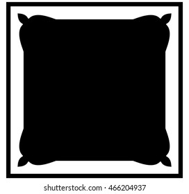 Frame border beautiful vector vintage isolated