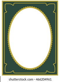 Frame border beautiful vector vintage isolated