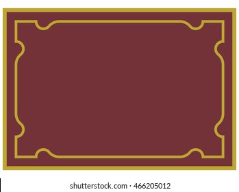 Frame border beautiful vector vintage isolated
