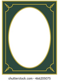 Frame border beautiful vector vintage isolated