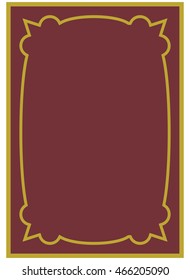 Frame border beautiful vector vintage isolated