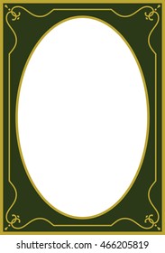 Frame border beautiful vector vintage isolated