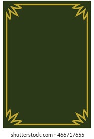 Frame border beautiful vector vintage isolated