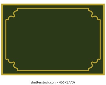 Frame border beautiful vector vintage isolated