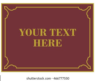Frame border beautiful vector vintage isolated