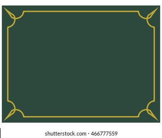 Frame border beautiful vector vintage isolated