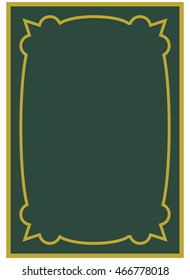 Frame border beautiful vector vintage isolated
