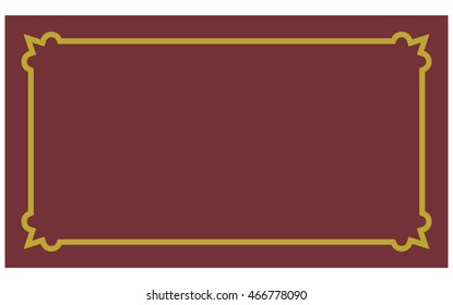 Frame border beautiful vector vintage isolated