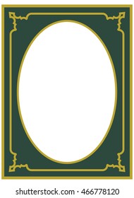 Frame border beautiful vector vintage isolated