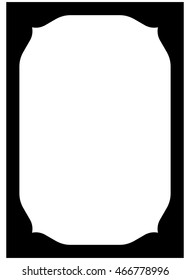 Frame border beautiful vector vintage isolated