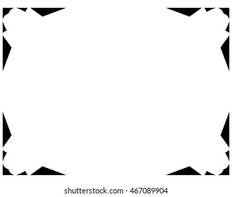 Frame border beautiful vector vintage isolated