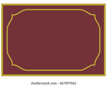 Frame border beautiful vector vintage isolated