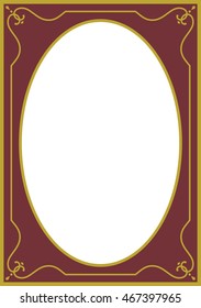 Frame border beautiful vector vintage isolated