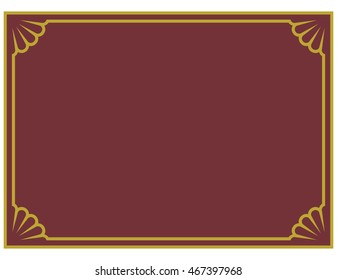 Frame border beautiful vector vintage isolated