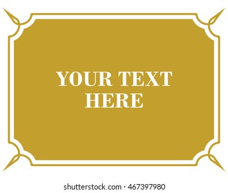 Frame border beautiful vector vintage isolated