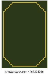 Frame border beautiful vector vintage isolated