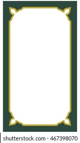 Frame border beautiful vector vintage isolated