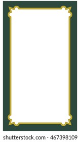 Frame border beautiful vector vintage isolated