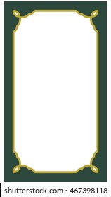 Frame border beautiful vector vintage isolated