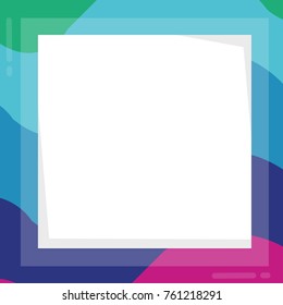 frame border colorful . vector background
