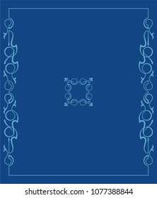 Frame Border Design Vector Art Illustration