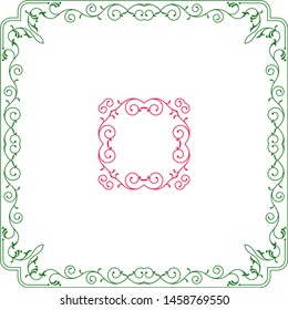 Frame Border Design Vector Art