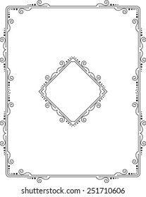 Frame Border Design Vector Art