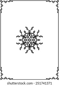 Frame Border Design Vector Art