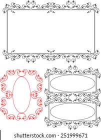 Frame Border Design Vector Art